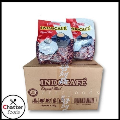 

INDOCAFE Original Blend Refill pack 180 gram - 1 KARTON