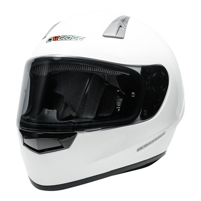 CARGLOSS KRC HELM FULL FACE - WHITE