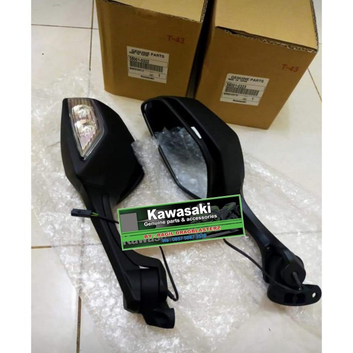 spion zx10r zx10 kanan kiri original Kawasaki