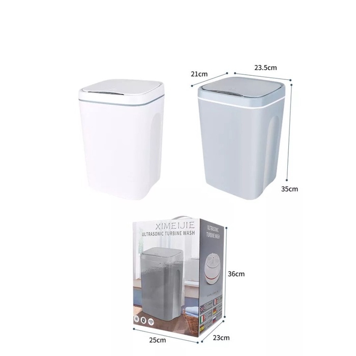 Mesin Cuci Mini Turbo Ultrasonik Portabel Mesin Cuci Usb Ximeijie 3in1