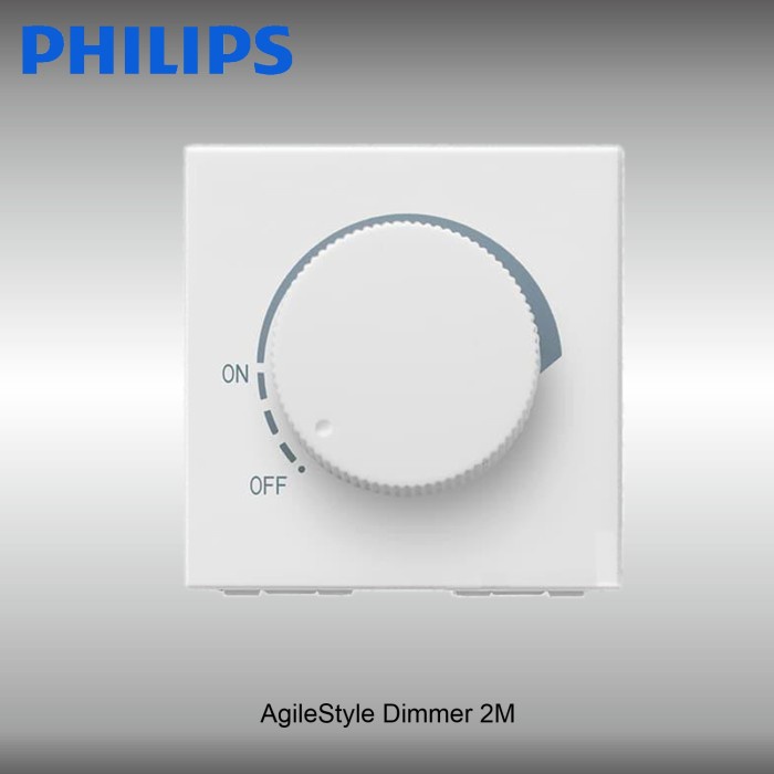 Saklar dimmer Philips Agilestyle 250W 2 Module