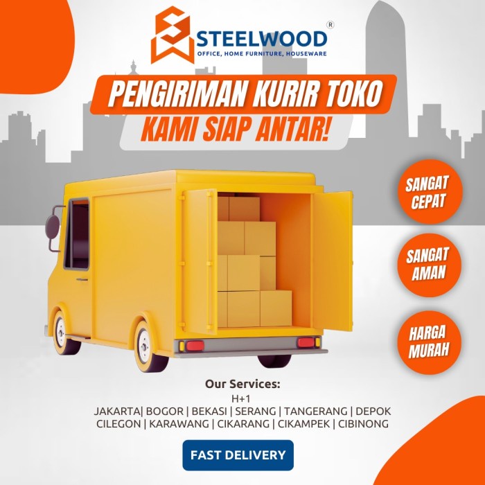 STEELWOOD LEMARI DAPUR/LEMARI SERBAGUNA/RAK SUSUN DAPUR/LEMARI BESI PIRING/LEMARI DAPUR BESI