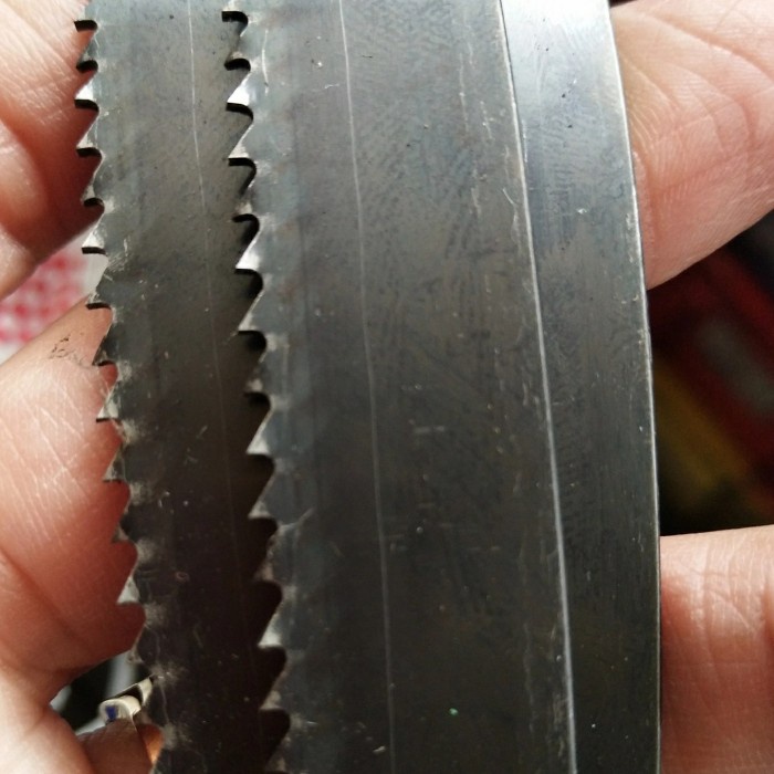 PROMO mata gergaji bandsaw 19mm x 2.362 mm x 8tpi mata bandsaw potong besi