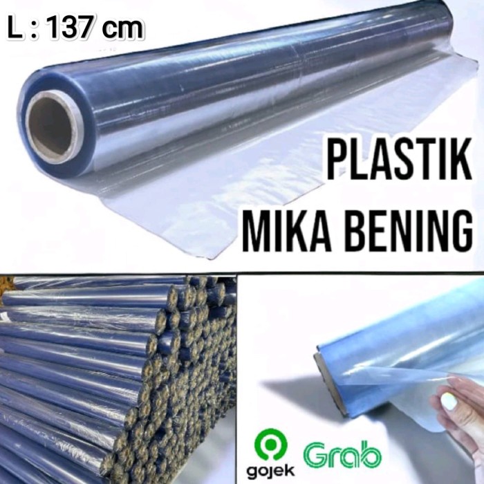 Sale Plastik Bening Meteran/ Plastik Mika Bening Meteran/ Plastik Meja Bening Meteran/ Taplak Meja