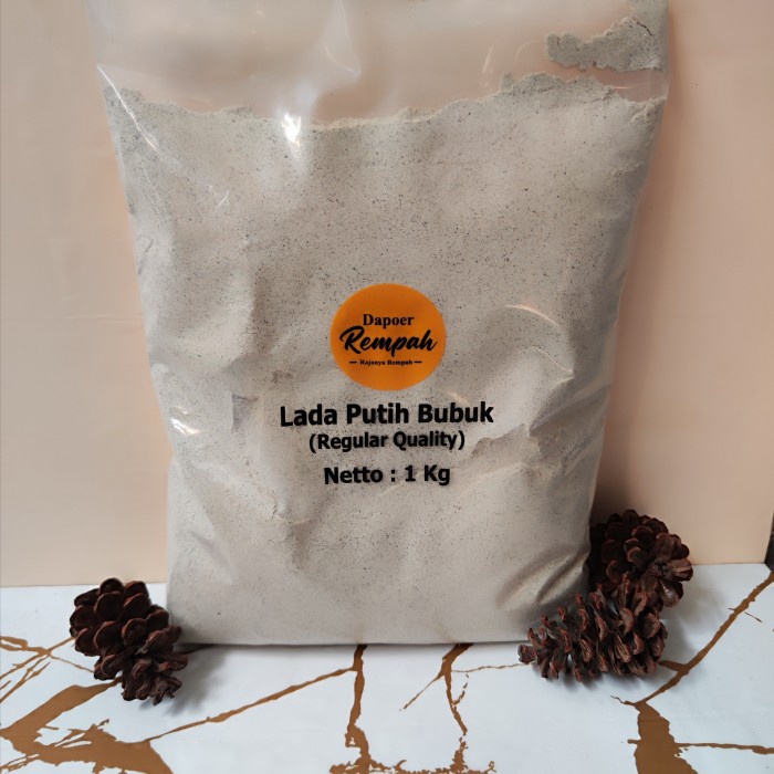 

Lada Putih Bubuk 1 kg Reguler Quality
