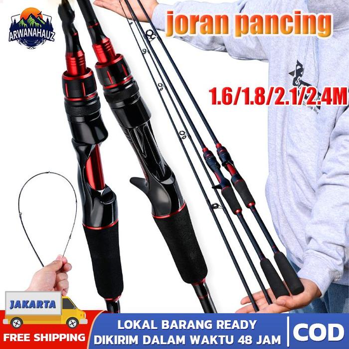 Ready joran murah cuci gudang/joran pancing/joran casting/joran casting bc/joran pancing kuat