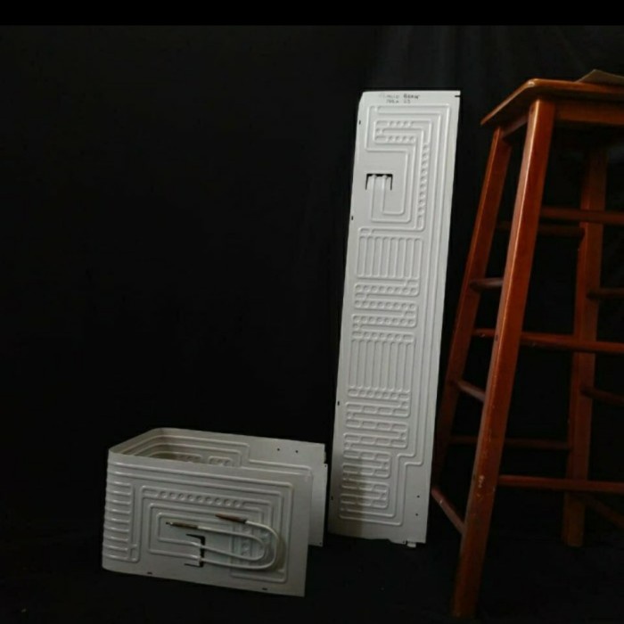 evaporator kulkas thosiba Glacio besar panjang 105x23cm