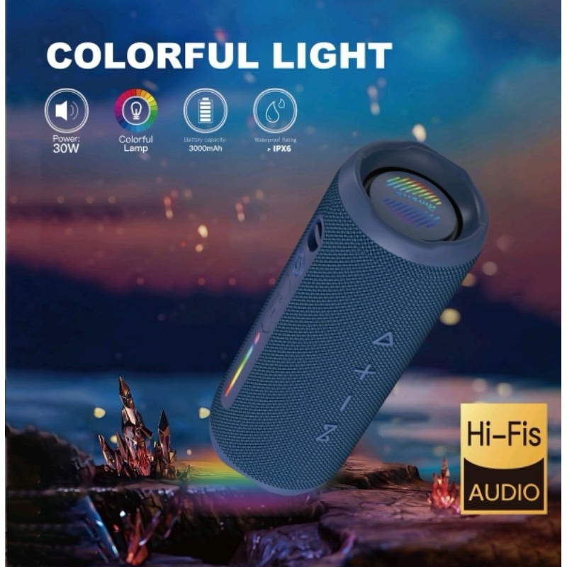 BIG PROMO Speaker Rhystom TF4184 Bluetooth V5.3 Protable