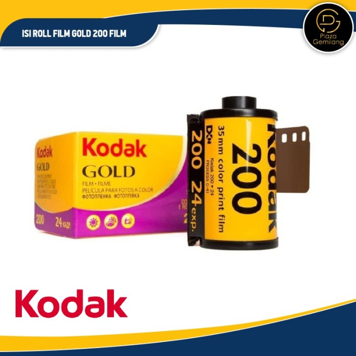 ROLL FILM GOLD 200 FILM / ISI ROLL KODAK GOLD 200 FILM