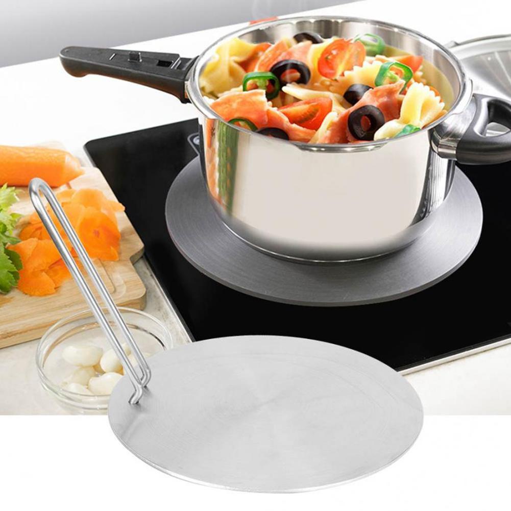 Kompor Induksi Baja Tahan Karat Penyebar Panas Pelat Induksi Adaptor Konverter Gas Dapur Pelat Kompo
