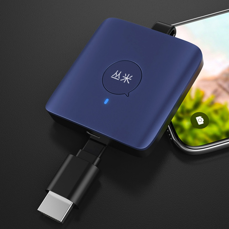 Proyektor Layar Ponsel Rumah Proyektor Monitor Komputer Konektor Langsung TV Langsung Nirkabel Horis