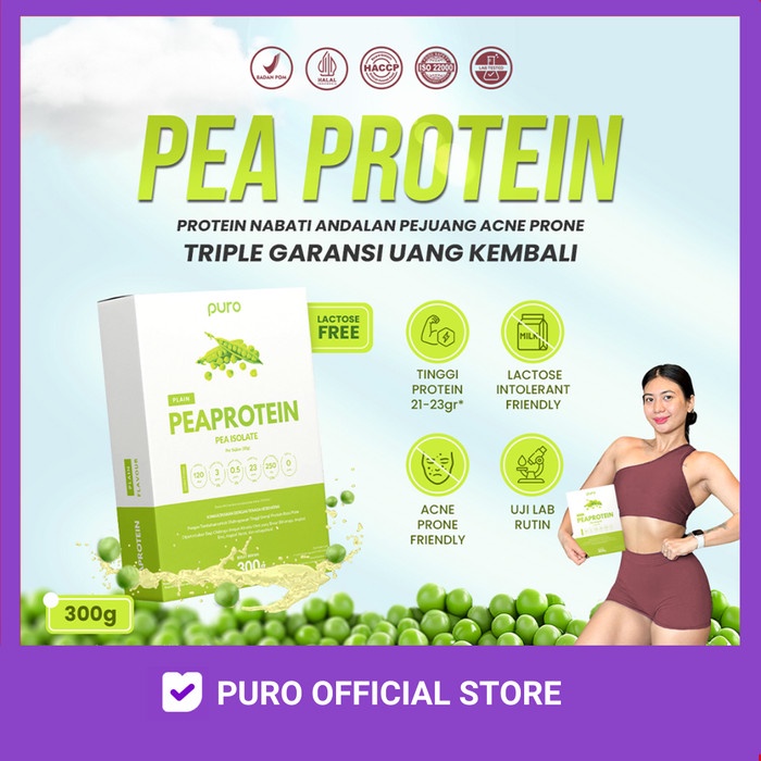 PURO VEGA-PRO Vegan Pea Protein Isolate vegapro 300gr
