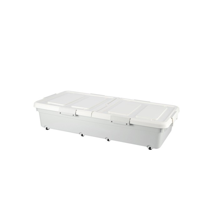 IUIGA Under Bed Storage Box With Wheels - Box multifungsi