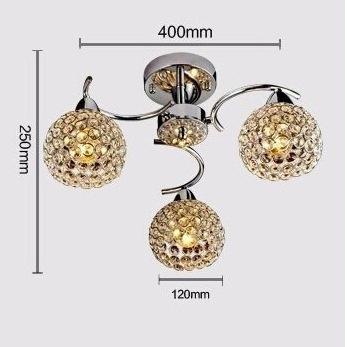 COD Modern Ceiling Light / Pendant Light / Lampu Kristal Siling / Ceiling Pendant Light LED Lampu