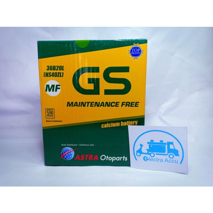 Terpopuler Aki Mobil Honda Brv Gs Astra Ns40Zl Aki Kering