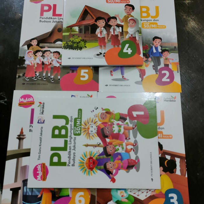 

SALE !!! BUKU PAKET PLBJ SD KELAS 123456 KURIKULUM MERDEKA PENERBIT ERLANGGA READYY