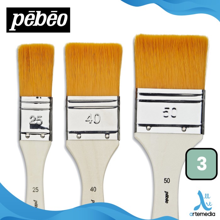 

Kuas Lukis Pebeo Golden Taklon Oil and Acryllic Brush Set DiskonJual MurahHarga DiskonObral