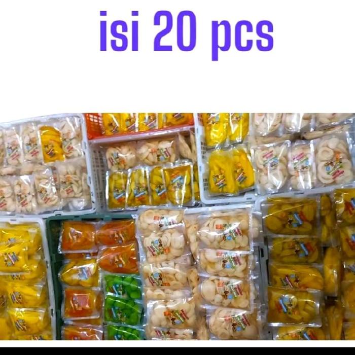 

Paket Usaha Reseller Manisan Buah Basah Per Dus Isi 20 Pc