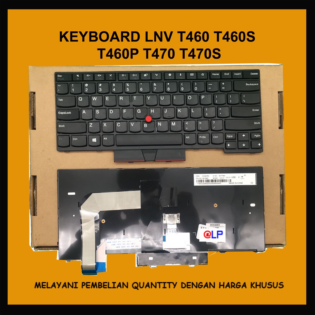 Keyboard Lenovo t470 t470s