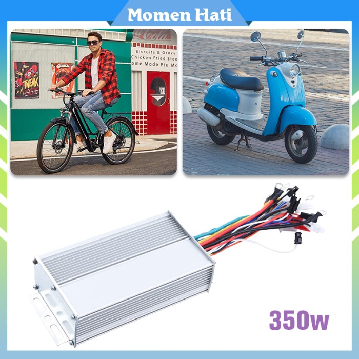 36V/48V 350W Controller Sepeda Listrik / Kontroler Motor Brushless Dc