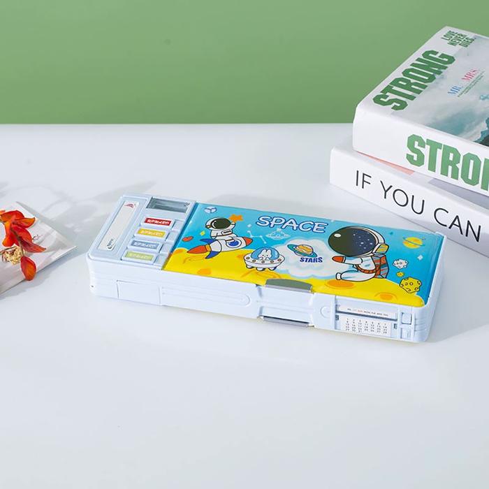 

Kotak Pensil Multifungsi, Kotak Pensil Teknologi Yang Menyenangkan, Kotak Pensil Pembelajaran, Kotak