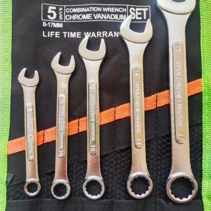 kunci ring pas set Veloz 8-17 5pcs