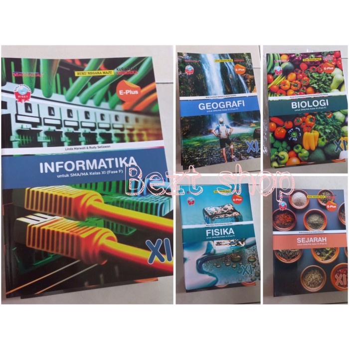 

SALE !!! BUKU PAKET E- PLUS MEDIATAMA KELAS XI -11 SMA/MA KURIKULUM MERDEKA - MEDIATAMA READYY