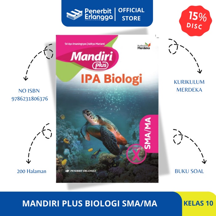 

SALE !!! MANDIRI PLUS BIOLOGI SMA/MA KLS.10/KM READYY