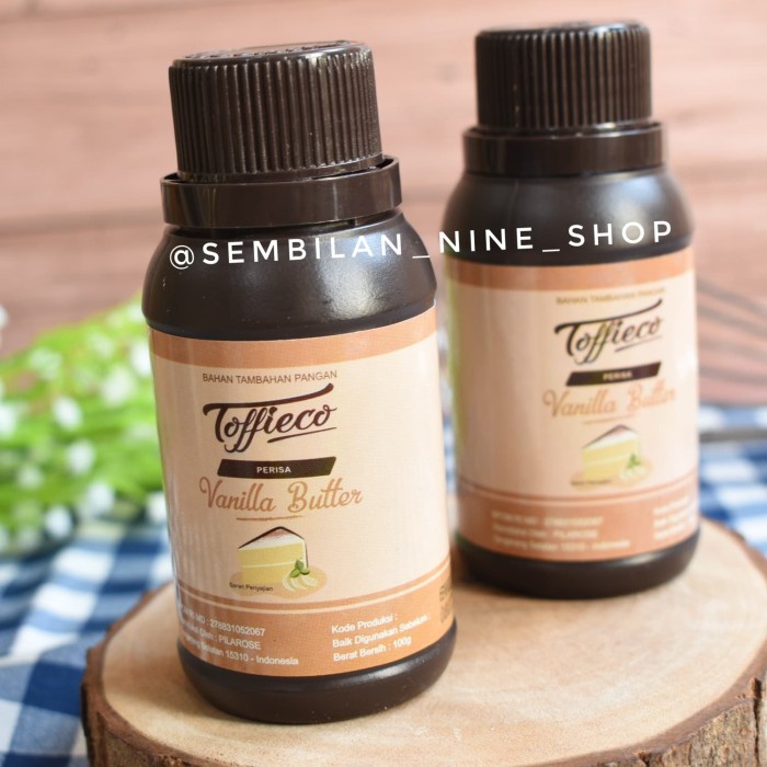 

Ready Stok" Toffieco Perisa Vanilla Butter 100 Gram Vanila Butter Pasta