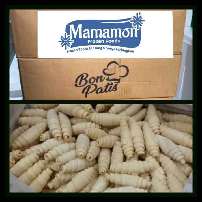 

Ready Stok" Croffle Frozen Dough Butter Croissant Bonpatis (10 Pcs) -Best Seller-