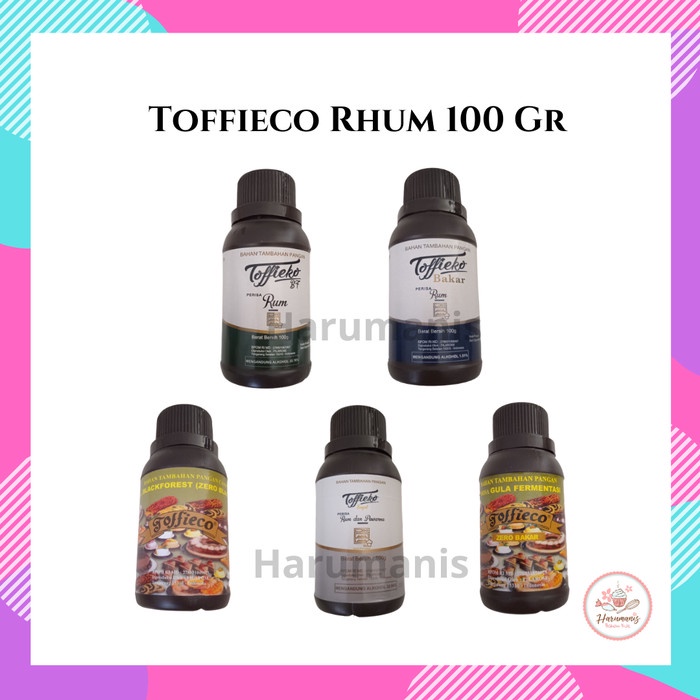 

Ready Stok" Toffieco Rhum Kemasan 100Gr