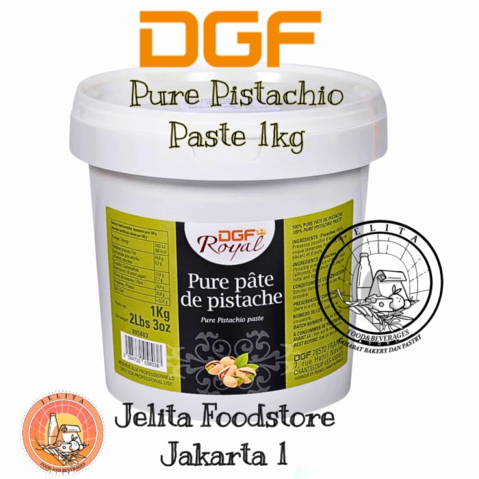 

Ready Stok" Dgf Pistachio Paste Pure 1Kg