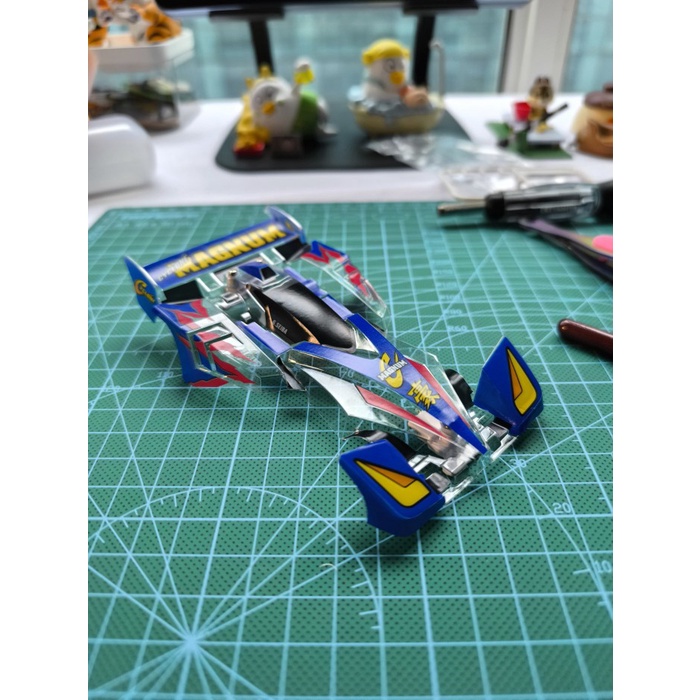 ready stok tamiya body polycarbonate cyclone magnum 30th anniversary ori sudah potong dan sticker