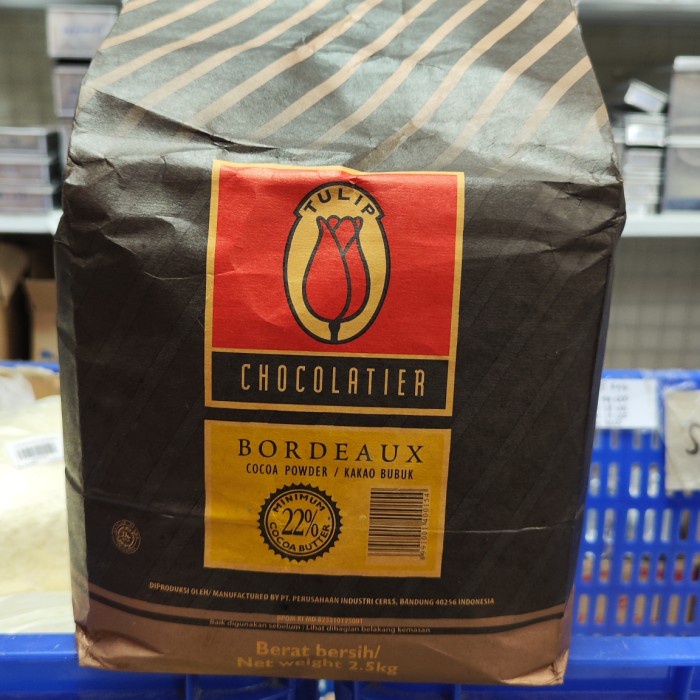 

Ready Stok" Tulip Bordeaux Coklat Bubuk 2.5Kg & Repack