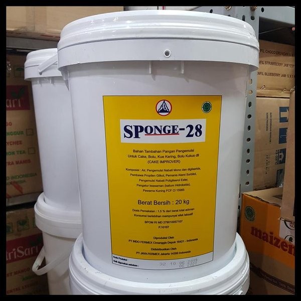 

Ready Stok" Sponge 28 Repack 250Gr