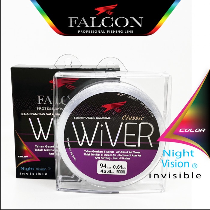 Senar Pancing Falcon Wiver 300 Meter