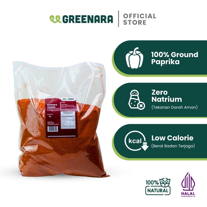 

Paprika Bubuk 1 Kg / Ground Paprika