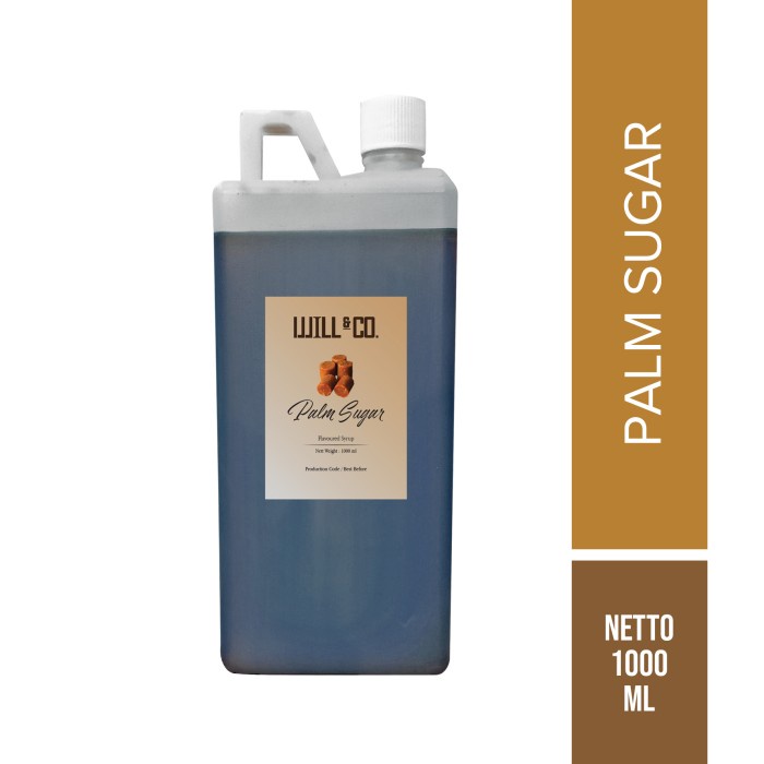 

Will&Co Palm Sugar Signature - Gula Aren Cair 1Liter