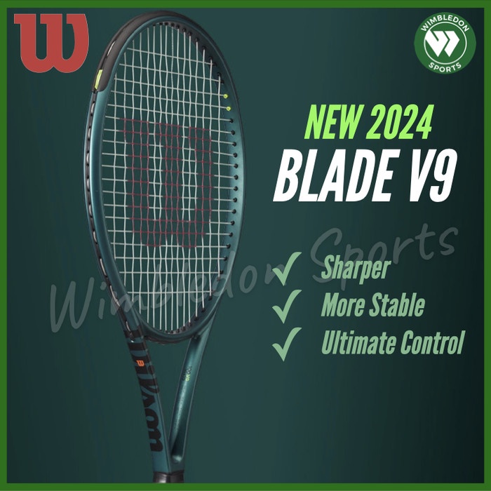 Ready Raket Tenis Wilson Blade V9 / Raket Wilson Blade 98/100/100L/100Ul V9