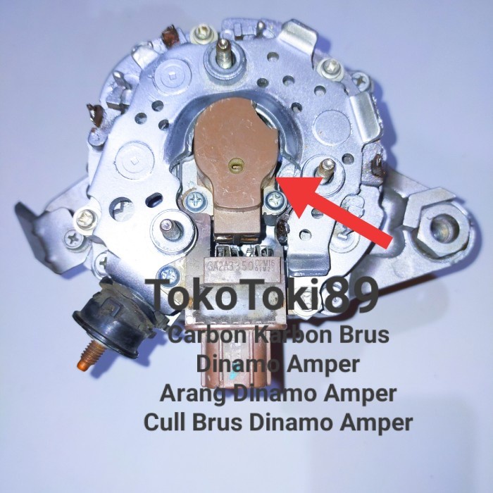 Carbon Karbon Brush Cull Kul Brush Arang Dinamo Amper Pengisian Mobil