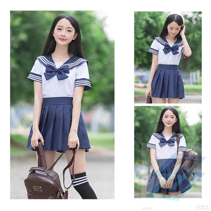 BAJU SEKOLAH JEPANG JAPAN SCHOOL UNIFORM SEIFUKU COSPLAY SAILOR ANIME