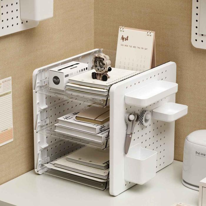 

Triple W Rak File Dokumen Modular Multifungsi Meja Kerja nimalis Multi Layer Desk Document Organizer