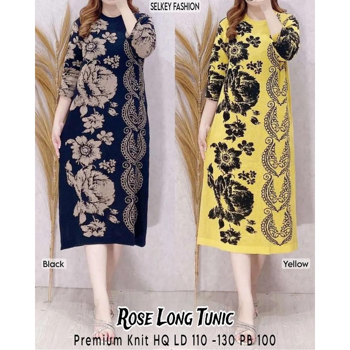 GRATIS ONGKIR TUNIK WANITA JUMBO RAJUT IMPORT PANJANG PREMIUM PAKAIAN WANITA BAJU ATASAN TUNIK JUMBO