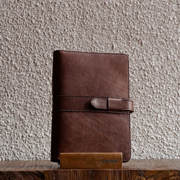 

M+ Travel Notebook Cover/Fox - A5 size, example : Leuchtturm1917 TERLARIS/TERMURAH/TERPOPULER