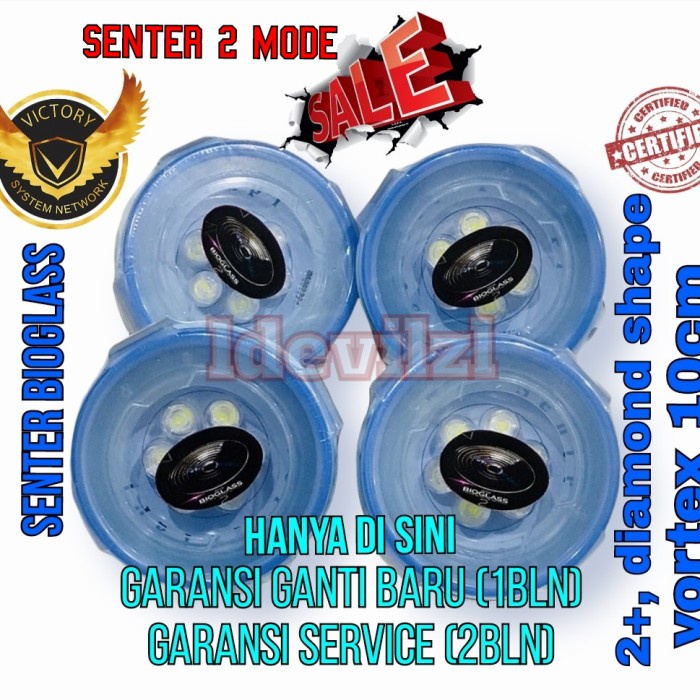 Senter Bioglass MCI(2Mode) uk Bio2+, 2s dan Diamond Shape(NEW)