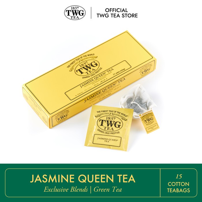 

TWG Tea Jasmine Queen Tea, Cotton Teabag