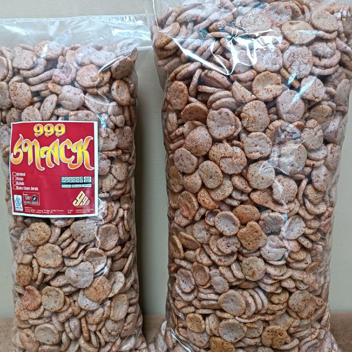 

Kerupuk Jengkol 1Kg - Camilan Food Snack Cemilan Makanan Banget - Keripik