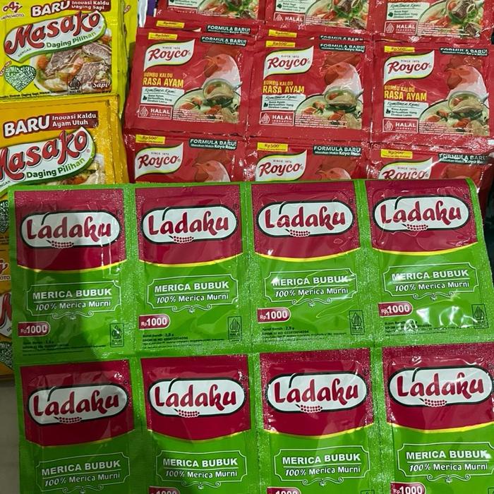 

3 & 6 Renceng Ladaku Bumbu Masakan Rempah Powder