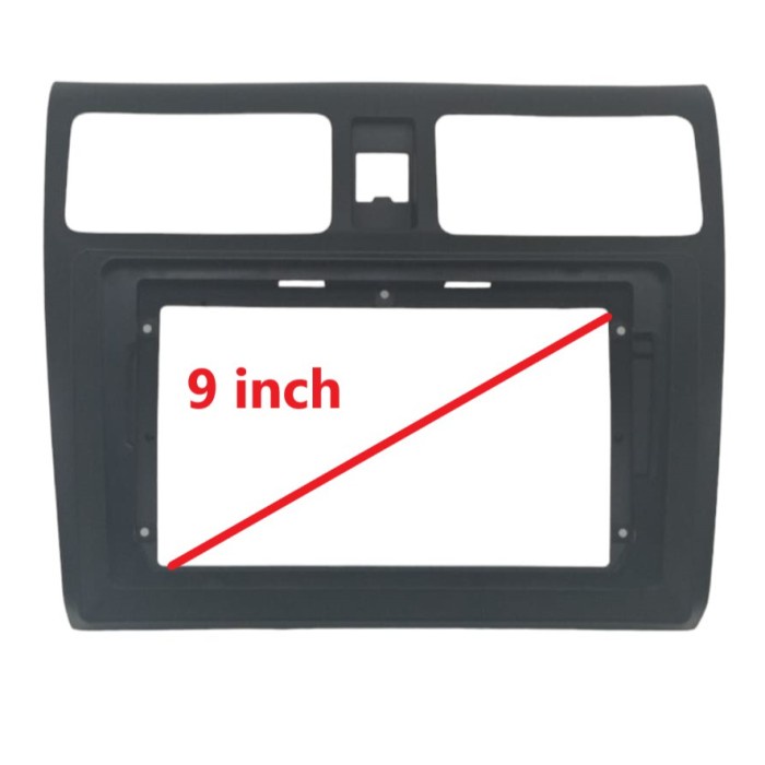 Berkualitas Frame Head Unit Android 9 Inch Suzuki Swift 2006 2009 - 2011