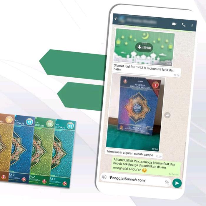 

Terbaru!! Al-Quran Hafalan Per Juz Al-Hufaz Ukuran A5 30 Juz Jilid Per Juz Quran Hafalan Mudah